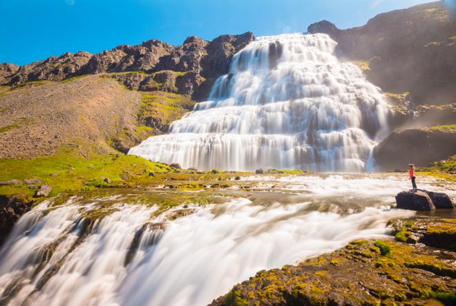 Explore Dynjandi Waterfall: A Majestic Journey from Isafjordur Port with Exclusive Farm Visit