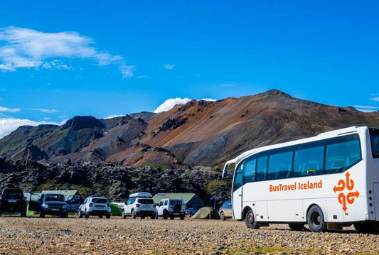 Landmannalaugar Trek and Nature Bath Experience with Háifoss Waterfall Visit