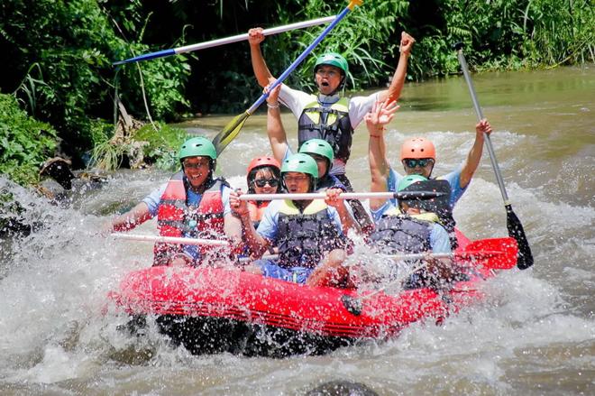 Private White Water Rafting and Kanto Lampo Waterfall Excursion