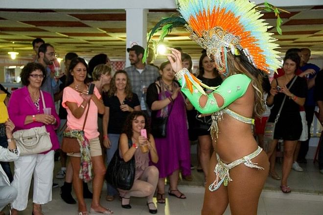 Experience the Vibrancy of Rio: Samba School Rehearsal with Cultural Insights and Traditional Dance