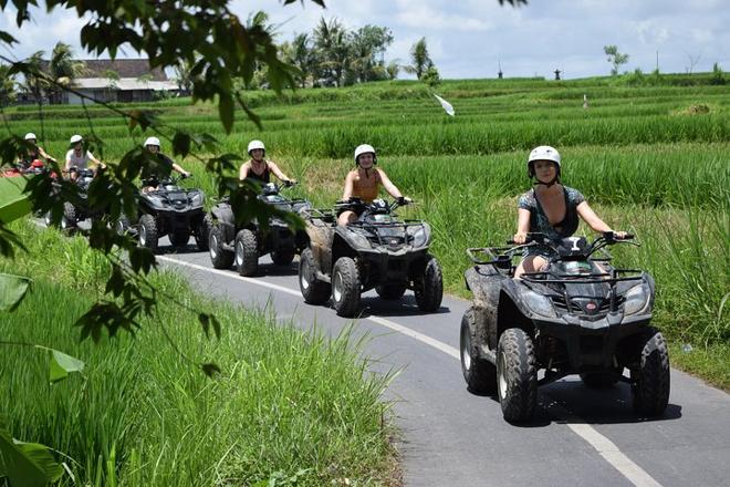 Ubud ATV Adventure and Sacred Tirta Empul Temple Bathing Experience