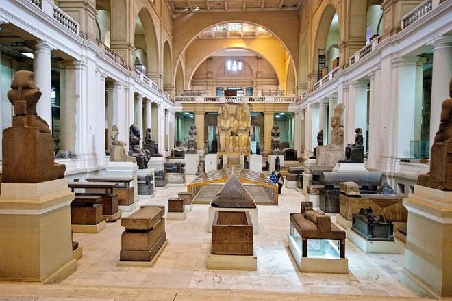 Ultimate Cairo Experience: Explore the Egyptian Museum, Sultan Hassan Mosque, Hanging Church, and Local Souq