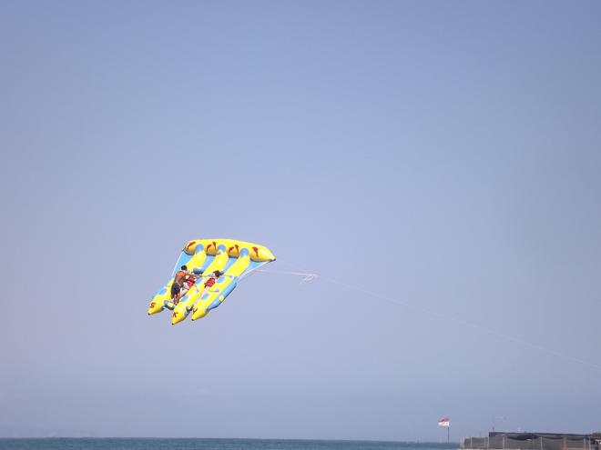 Nusa Dua Water Sports Extravaganza: Parasailing, Tubing, Banana Boat and Fly Fish Adventure