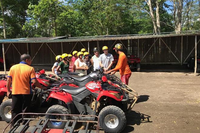 Bali Adventure: ATV Ride and Monkey Forest Exploration