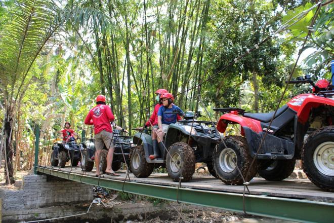 Bali Adventure: Thrilling ATV Quad Bike Ride and Swing Experience