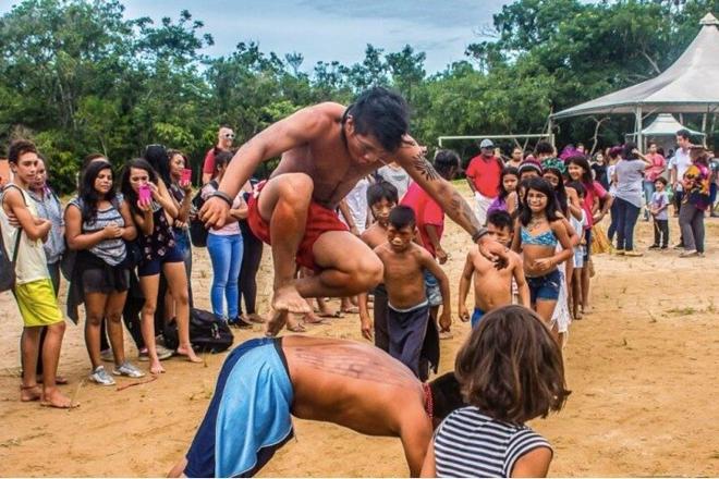 Private Itaguare Beach Tour and Indigenous Tribe Experience from Santos