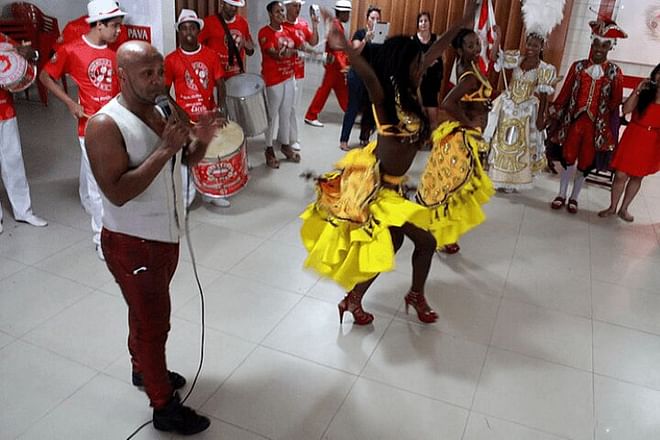 Experience the Vibrancy of Rio: Samba School Rehearsal with Cultural Insights and Traditional Dance