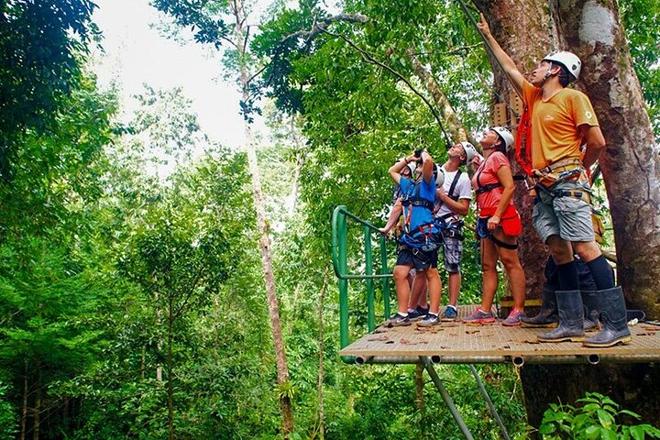 Hacienda Pozo Azul Ultimate Canopy and Rafting Combo Tour from San Jose