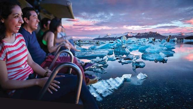 Icelandic Northern Lights Adventure: Cruise & Aerial Tour