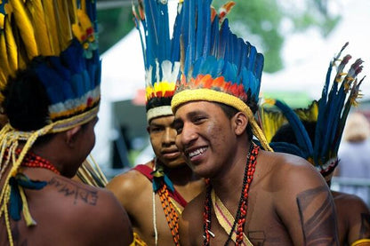 Private Itaguare Beach Tour and Indigenous Tribe Experience from Santos