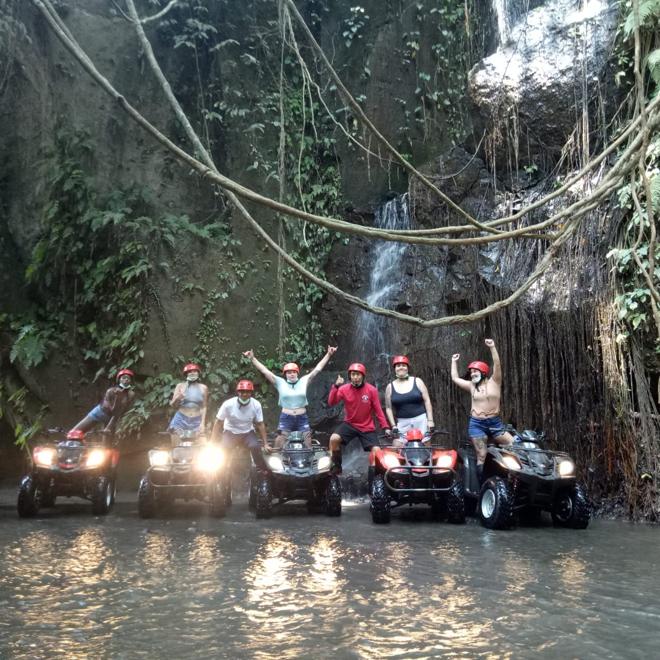 Ubud ATV Quad Bike Adventure Plus 2-Hour Relaxing Bali Massage