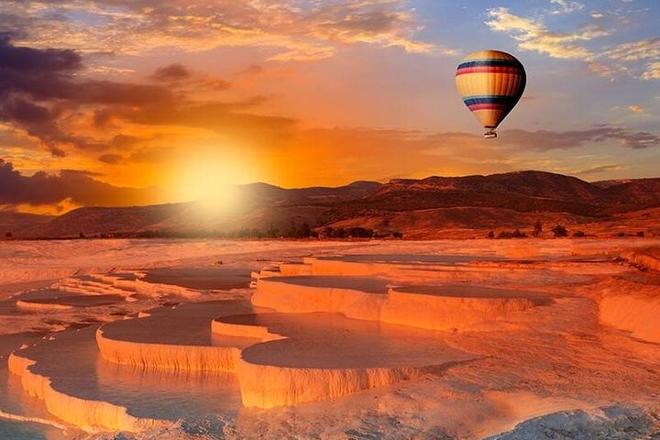 Budget-Friendly Pamukkale Hot Air Balloon Experience