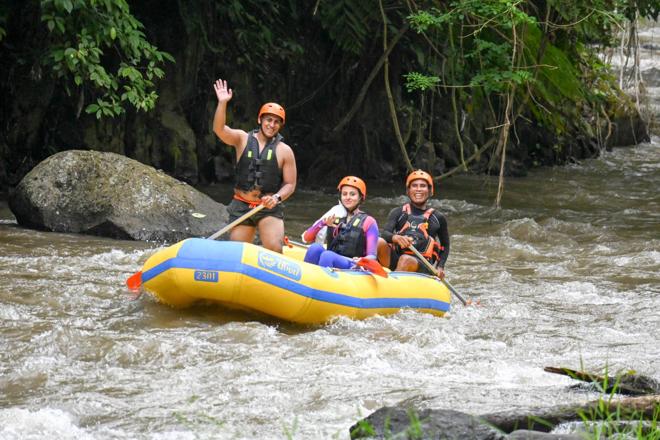 Ultimate Ubud Adventure: Exclusive Bali Swing and Whitewater Rafting Full-Day Tour