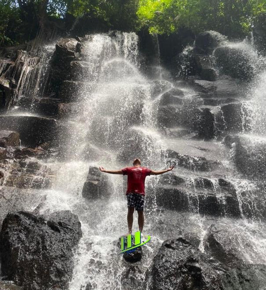 Snorkel Adventure at Blue Lagoon Bali and Kanto Lampo Waterfall Exploration