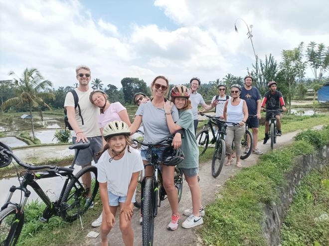 Ubud Bali Countryside Downhill Cycling Adventure