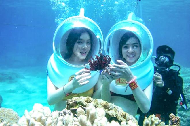 Experience the Underwater Sea Walking Adventure in Nusa Dua