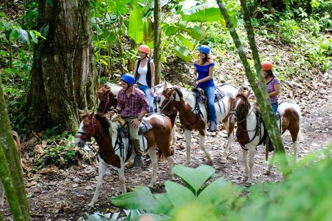 Private Arenal Volcano Horseback Adventure and Baldi Hot Springs Experience