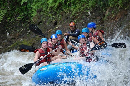 Hacienda Pozo Azul Ultimate Canopy and Rafting Combo Tour from San Jose