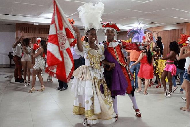 Experience the Vibrancy of Rio: Samba School Rehearsal with Cultural Insights and Traditional Dance