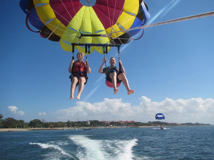 Nusa Dua Water Sports Extravaganza: Parasailing, Tubing, Banana Boat and Fly Fish Adventure