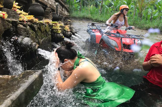 Ubud ATV Adventure and Sacred Tirta Empul Temple Bathing Experience