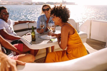 Full-Day Private Boat Tour in Santos with Barbecue and Drinks