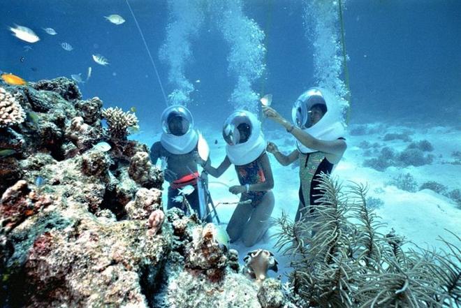 Experience the Underwater Sea Walking Adventure in Nusa Dua