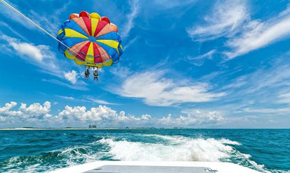 Nusa Dua Watersport Excitement: Parasailing Adventure and Jet Ski Experience with Hotel Pickup