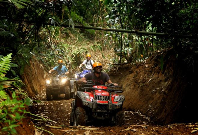 Bali Adventure: Thrilling ATV Quad Bike Ride and Swing Experience