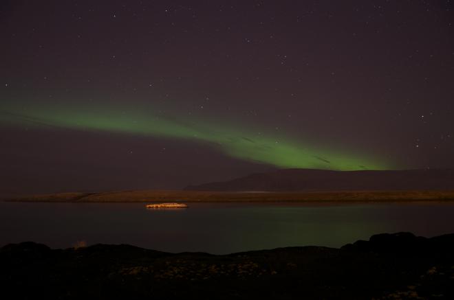 Reykjavik Northern Lights Sailing Adventure and Aurora Exhibition Experience