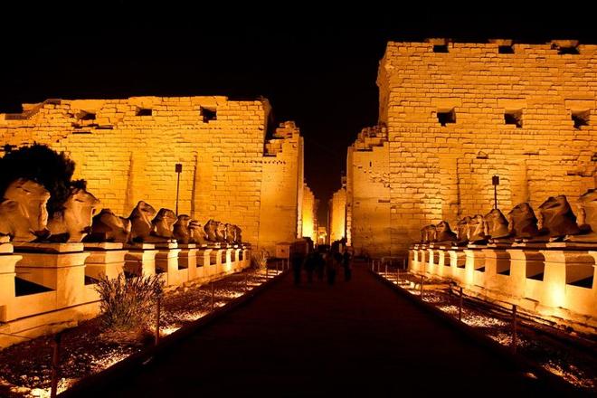 Private Transfer to Karnak Sound and Light Show Experience