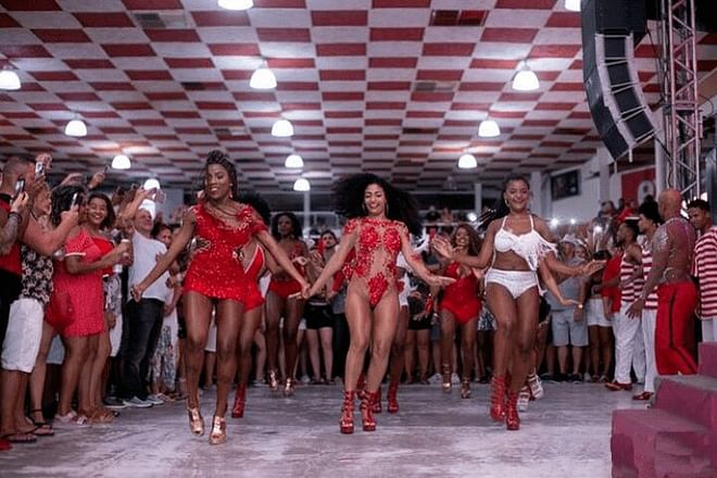 Experience the Vibrancy of Rio: Samba School Rehearsal with Cultural Insights and Traditional Dance