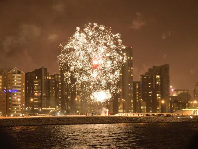 Celebrate New Year's Eve with a Spectacular Sea Tour in Reykjavik