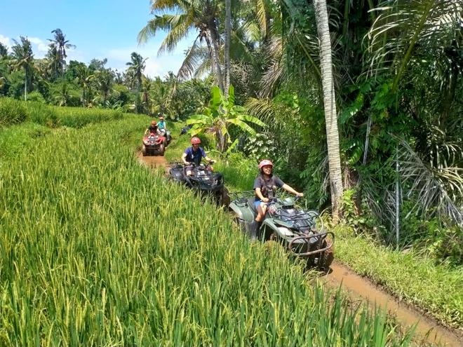 Ubud ATV Quad Bike Adventure Plus 2-Hour Relaxing Bali Massage