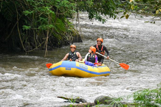 Ubud Adventure: Bali Swing and Full-Day Water Rafting Experience