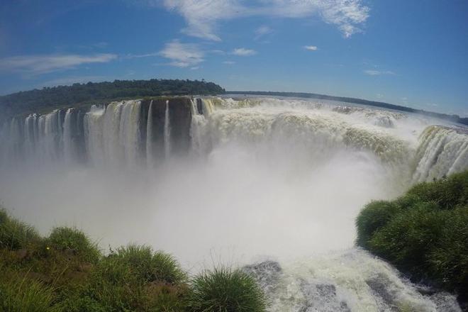 Iguassu Falls Argentinean Side Tour with Great Adventure and Round-Trip Airport Transfer