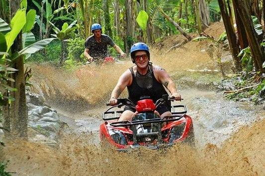 Ultimate Bali Adventure: Full-Day Quad Bike and Rafting Experience