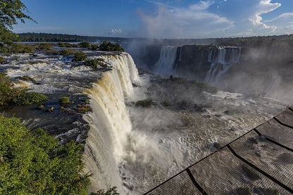 Discover Iguassu Falls: Brazilian Side Adventure with Exclusive Bird Park Tour and IGU Airport Transfer