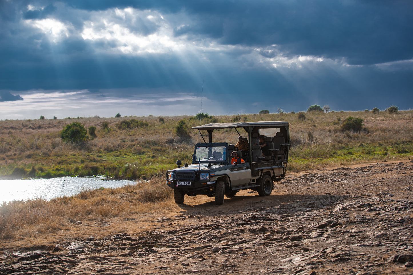 Open Jeep Sunrise Safari Experience at Nairobi National Park