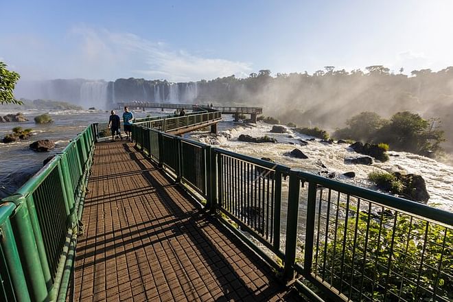 Iguassu Falls Round-Trip Airport Transfers with Brazilian Side Exploration and Macuco Safari Adventure