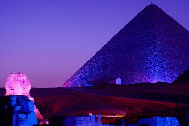 Giza's Iconic Pyramids Sound and Light Spectacular