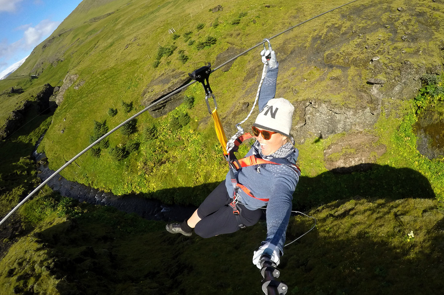 Zipline Adventure in Vik, South Iceland: Thrills Above Scenic Landscapes