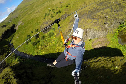 Zipline Adventure in Vik, South Iceland: Thrills Above Scenic Landscapes