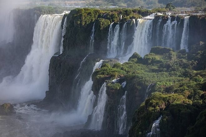 Round-Trip Airport Shuttle to IGU and Brazilian Side Iguassu Falls Tour