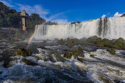 Discover Iguassu Falls: Brazilian Side Adventure with Exclusive Bird Park Tour and IGU Airport Transfer