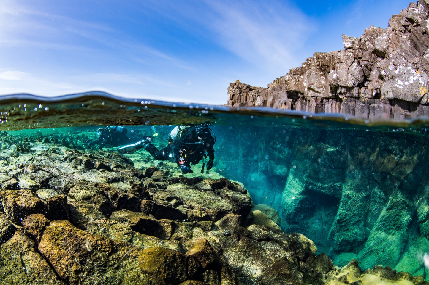 Exclusive Ocean Exploration and Bjarnagjá Dive Adventure