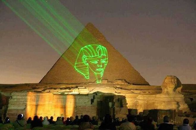 Giza's Iconic Pyramids Sound and Light Spectacular