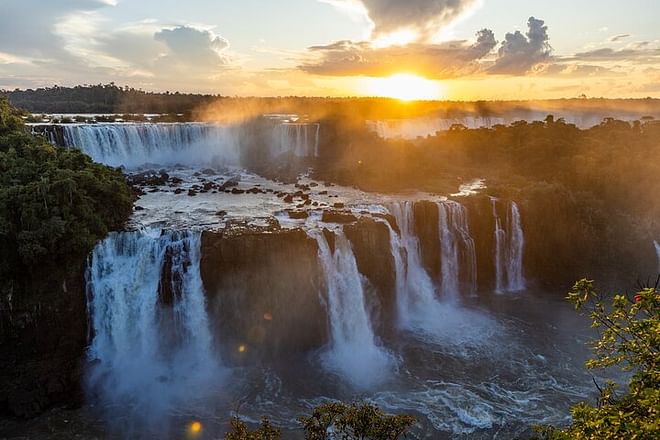 Iguassu Falls Round-Trip Airport Transfers with Brazilian Side Exploration and Macuco Safari Adventure