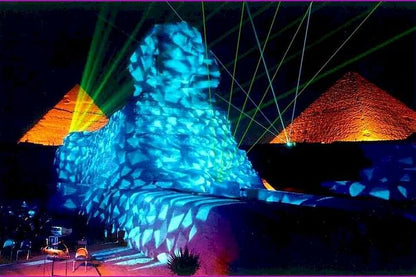 Giza's Iconic Pyramids Sound and Light Spectacular