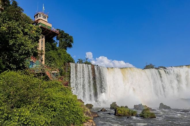 Round-Trip Airport Shuttle to IGU and Brazilian Side Iguassu Falls Tour